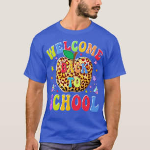 Welkom terug op de eerste dag van de schoolleraar t-shirt