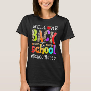 Welkom terug op de eerste dag van school L T-shirt