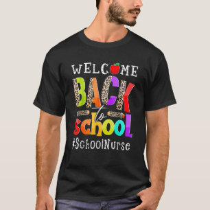 Welkom terug op de eerste dag van school L T-shirt