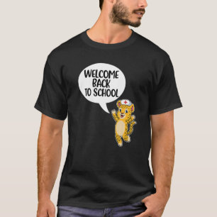 Welkom terug op de eerste dag van school L T-shirt
