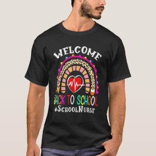 Welkom terug op de eerste schooldag t-shirt