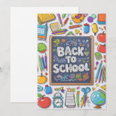 Welkom terug op school! (Voorkant / Achterkant)