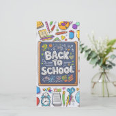 Welkom terug op school! (Staand voorkant)