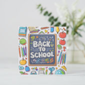Welkom terug op school! (Staand voorkant)