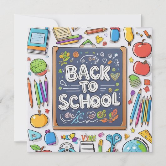 Welkom terug op school! (Voorkant)