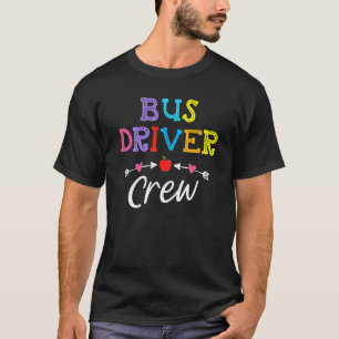 Welkom Terug Op School Buschauffeur Bemanning Eers T-shirt