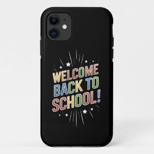 Welkom Terug Op School Docent Eerste Dag Van Schoo iPhone 11 Hoesje