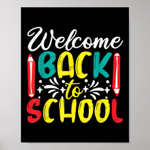 Welkom terug op school - Eerste dag op school 2022 Poster