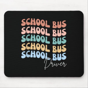 Welkom terug op school Groovy Retro Funny School B Muismat