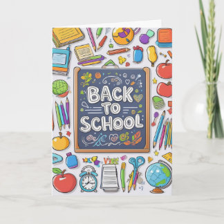 Welkom terug op school! kaart