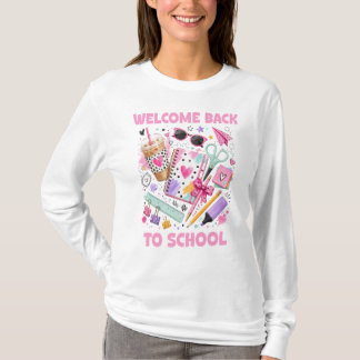 Welkom Terug Op School Leraar T-shirt