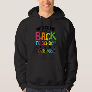Welkom terug op school Paraprofessional Squad Stud Hoodie