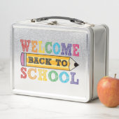 Welkom terug op school – Potlood Illustratie (In situ)