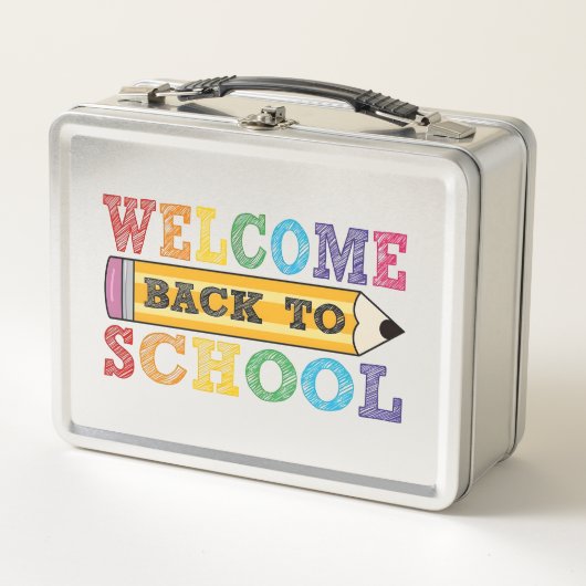 Welkom terug op school – Potlood Illustratie (Voorkant)