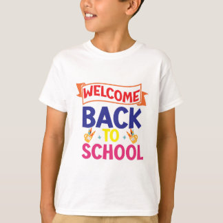Welkom terug op school t-shirt