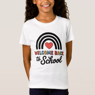 Welkom terug op school T-shirt   Eerste dag outfit