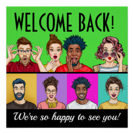 WELKOM TERUG PERFECT POSTER