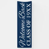 Welkom terug spandoek (Verticaal)