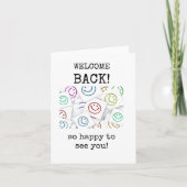 Welkom terug, zo blij u te zien, Kaart (Voorkant)