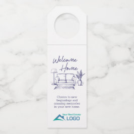 Welkom thuis, aangepast onroerend goed flessenhanger