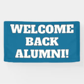 Welkom Thuis Alumni Spandoek (Horizontaal)