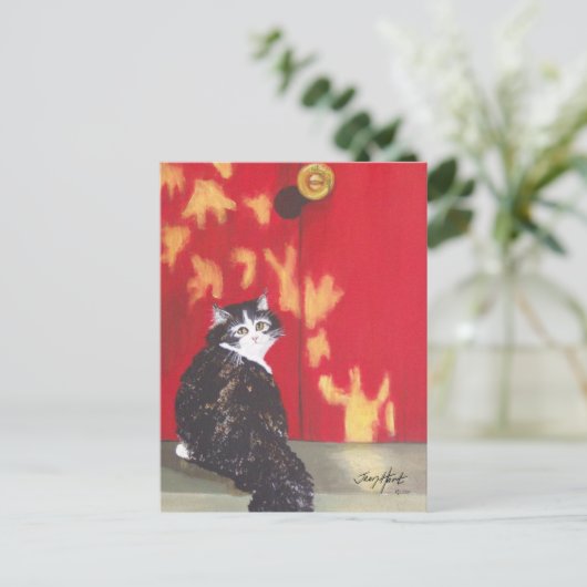 Welkom thuis briefkaart (Staand voorkant)