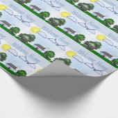 Welkom thuis cadeaupapier (Hoek)