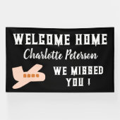 Welkom thuis Cute Custom Spandoek (Horizontaal)