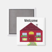 Welkom thuis magneet (Voorkant / Achterkant)