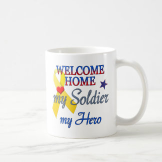 Welkom thuis Mijn soldaat Mijn Hero Koffiemok