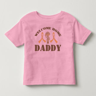 Welkom thuis papa kinder shirts