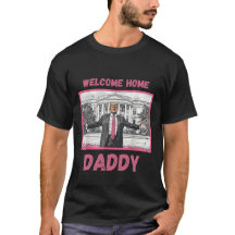 Welkom thuis papa Retro Witte Huis