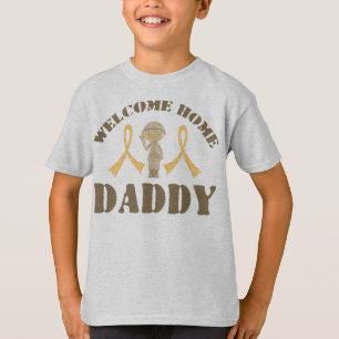 Welkom thuis papa t-shirt