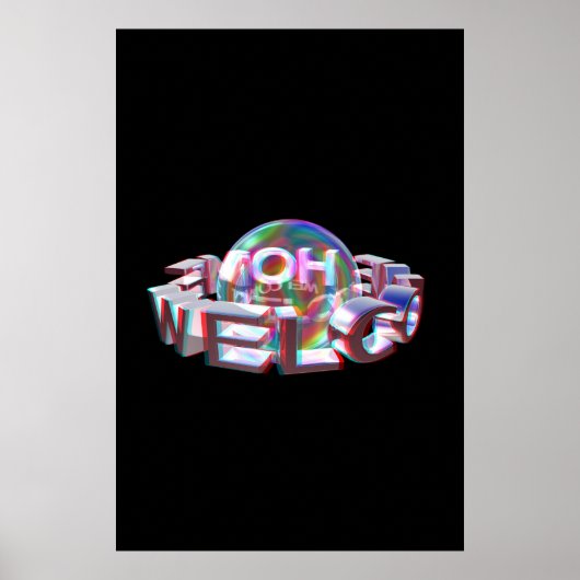 Welkom thuis poster (Voorkant)