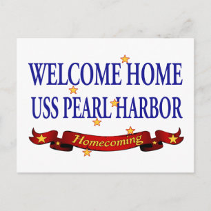 Welkom thuis USH Pearl Harbour Briefkaart
