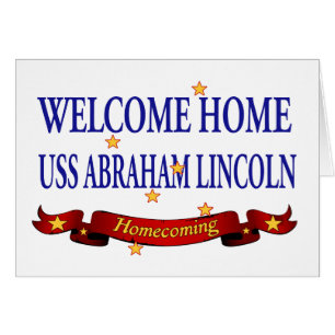 Welkom thuis USS Abraham Lincoln