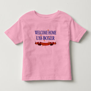 Welkom thuis USS Boxer Kinder Shirts