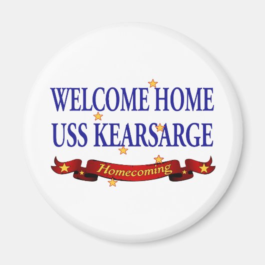 Welkom thuis USS Kearsarge Magneet (Voorkant)