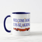 Welkom thuis USS Klakring Mok (Links)