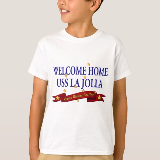 Welkom thuis USS La Jolla T-shirt (Voorkant)
