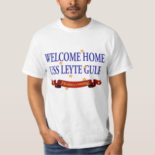 Welkom thuis USS Leyte Gulf T-shirt