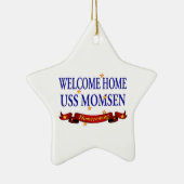 Welkom thuis USS Momsen Keramisch Ornament (Rechts)