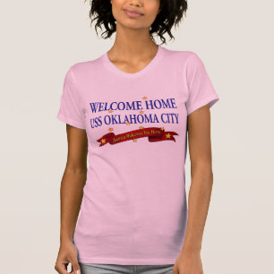 Welkom thuis USS Oklahoma City T-shirt