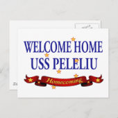 Welkom thuis - USS Peleliu Briefkaart (Voorkant / Achterkant)