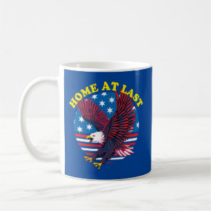 Welkom thuis veteraan Patriottische adelaar Koffiemok