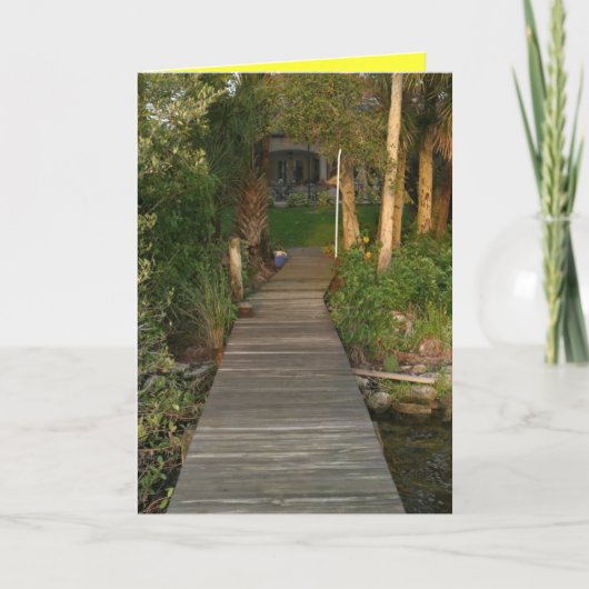 Welkom thuis Wenskaart Kaart (Voorkant)