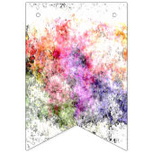 "Welkom thuisbaby Girl" Bunting Banner (Eerste vlag)