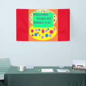 Welkom thuisbanner bericht dat we je hebben gemist spandoek (Beurs)