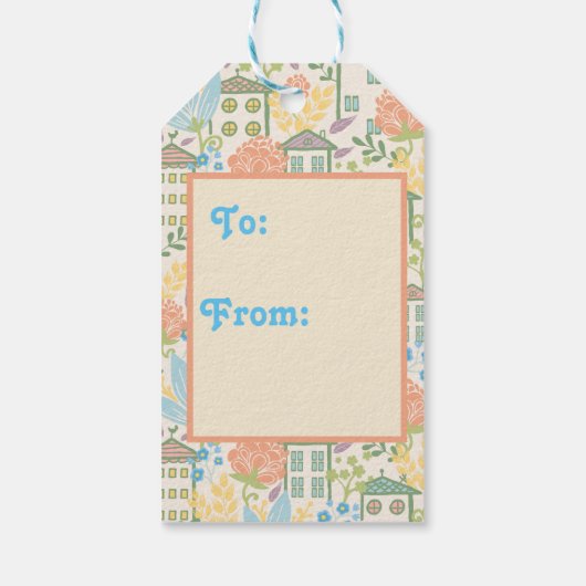 Welkom thuiscadeautjes Labels Cadeaulabel (Achterkant)