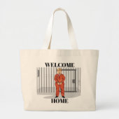 Welkom thuisCanvas tas (Voorkant)